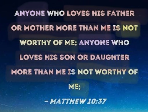 Matthew 10:37